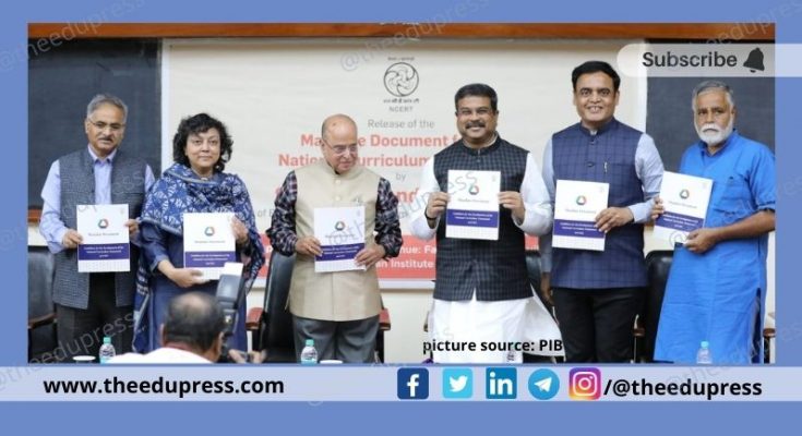 National Curriculum Framework launched by Education Minister Dharmendra Pradhan