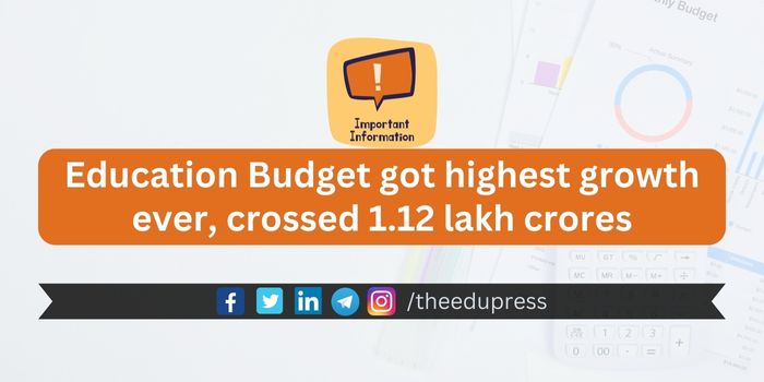 Education and Skill Development Budget 2023; read more at theedupress.com
