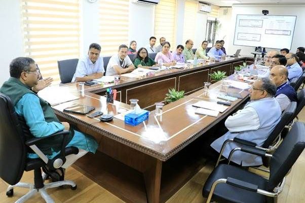 Minister Shri Dharmendra Pradhan today chaired a high-level meeting to review