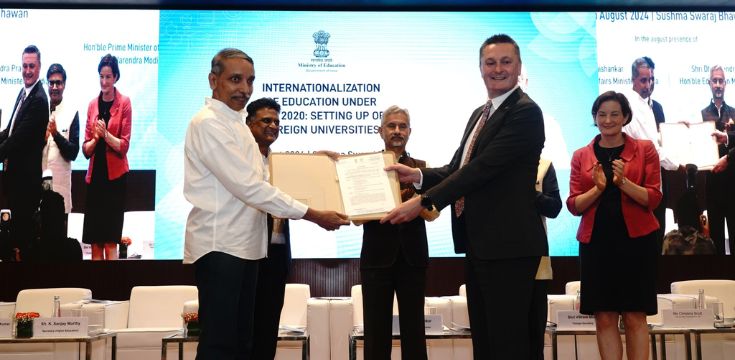 Ministry Approves University of Southampton's First Indian Campus Establishment as part of Internationalization of Education; read more at theedupress.com