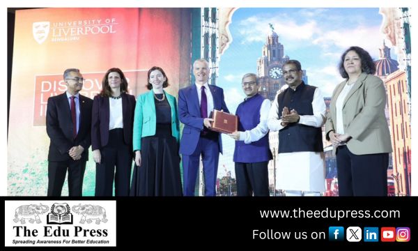 Education Ministry gives LoI to University of Liverpool Campus Setup in India; read more at theedupress.com